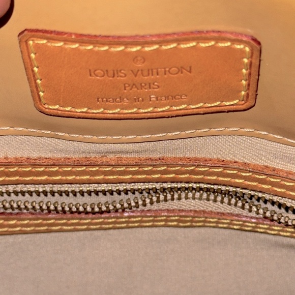 LV Vernis Handbag mini tote beige leather monogram (rubs and a few marks inside) - Picture 3 of 7